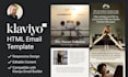 design a professional klaviyo email template newsletter