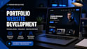 design and develop a professional portfolio website