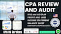 do US CPA signed financials, profit and loss, balance sheet, income statement