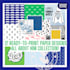 create 12 themed 12x12 paper sheets ready to print