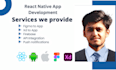 develop android and ios app using react native