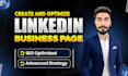 create an impressive linkedin business page