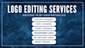 edit, update, re design and modify your logo