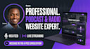 design a professional podcast website and radio station with live streaming