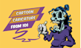make your cartoon caricature for avatar, presents, emotes, etc in my own style