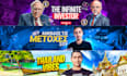 an eye catching youtube banner and logo