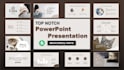 create powerpoint presentation pitch deck, branded powerpoint presentation
