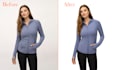 remove wrinkle apparel fashion model retouch