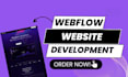 build webflow landing page, webflow website, figma to webflow, webflow developer