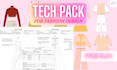 create a detailed fashion tech pack