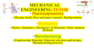 be your tutor for mechanical engineering, numericals, concepts based discussion