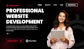 develop professional website with blogger