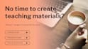 create custom teaching materials