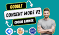 fix, setup google consent mode v2, cookie consent banner, cookiebot, cookieyes