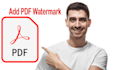 add PDF watermark logo professionally