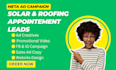 solar leads generation solar appointment booking roofing leads solar website