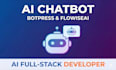 develop an ai chatbot using botpress or flowiseai