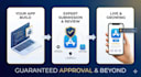 help you release your ios app to the app store with guaranteed approval