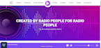 create radio station website within 24 hours