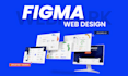 do figma design, figma design website, website ui ux design