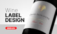 design a professional wine label