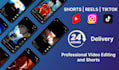 create professional anime amv or shorts for tiktok and youtube