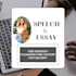 write your professional speech