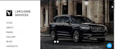 design taxi website limousine website, chauffeur website,