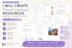 create personalized french learning worksheets and exercises