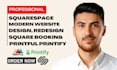 redesign squarespace website design square booking squarespace printful printify