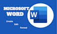format, edit and design microsoft word documents