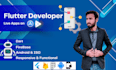 develop a cross platform flutter mobile app for ios and android