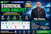 do statistical data analysis,using excel,spss,r studio,stata,minitab,jasp,jamovi