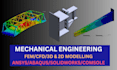 do 3d cad in solidworks, fea and cfd simulation in ansys or abaqus, and matlab