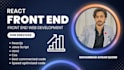 be your front end developer html css javascript and react js