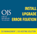 install, upgrade, updated template customize of ojs, omp, preprints