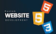 rebuild custom website development full stack website
