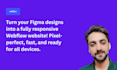 convert figma to webflow site