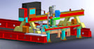 do the machine design of the cnc drilling machine with atc