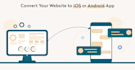 convert website to android app