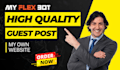 do guest post on my own website