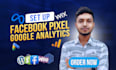 setup shopify facebook pixel and conversion API server side tracking