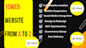 design and develop a website on 10web ai website builder