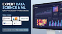 do expert data analysis, visualization, and machine learning in python