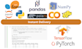 do your eda, data analysis, deep learning, spark, hadoop