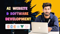 develop enterprise ai software, saas platforms, ai web applications, ai websites