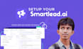 setup smartlead for email warm up and cold email outreach