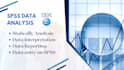 do quantitative data analysis on spss with interpretation