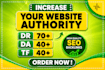 increase ahrefs  domain rating dr 40 plus safe and guaranteed work