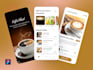 develop a coffeeshop app with admin panel